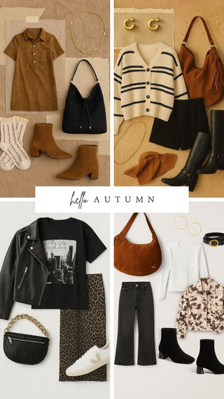 Fall Lookbook: 4 Outfits, Fully Styled