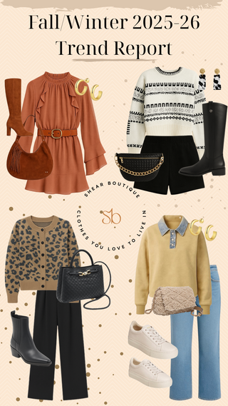 The Fall/Winter Trend Report: 4 Outfits We're Loving