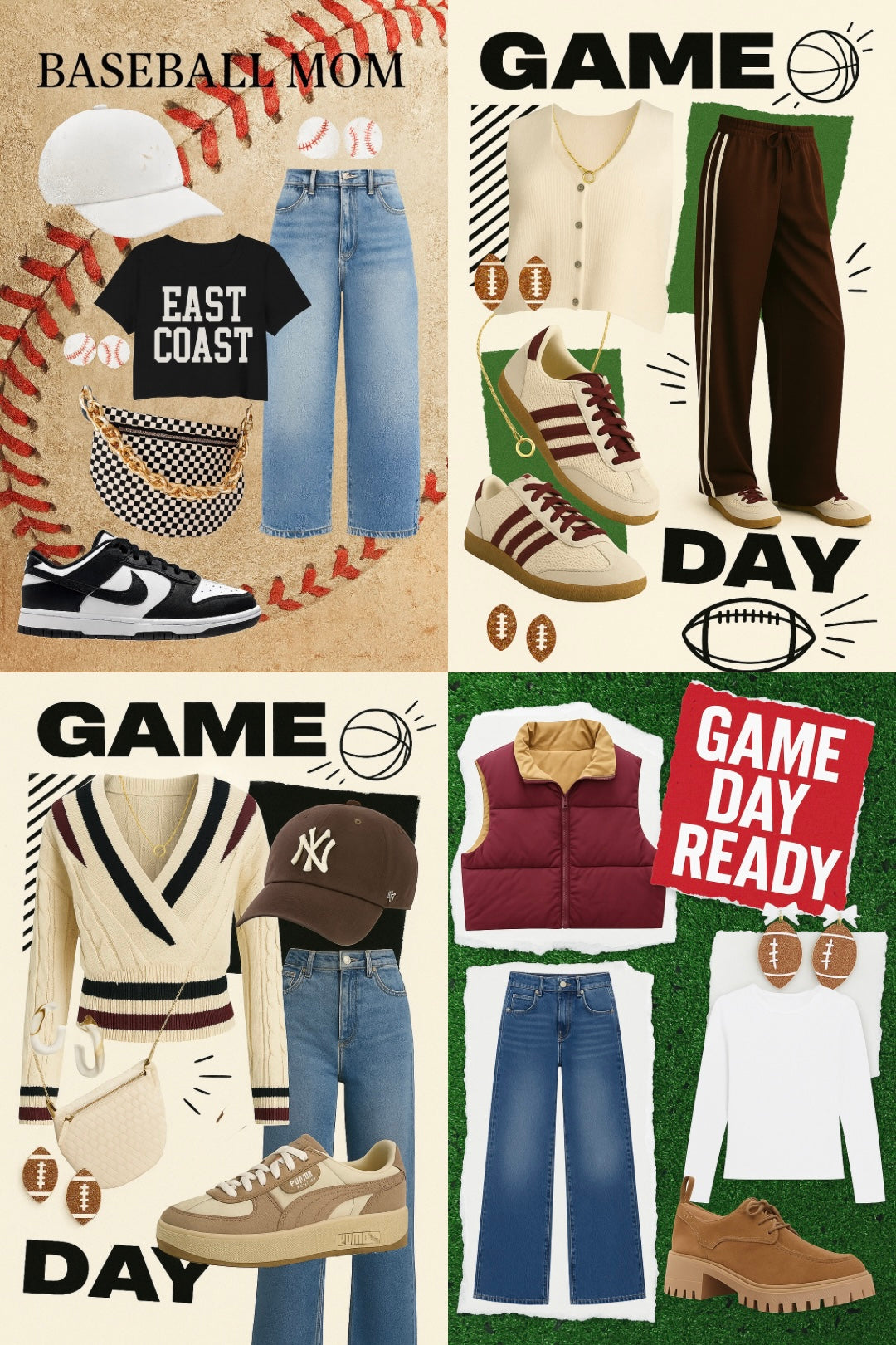 Game Day Outfits