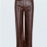 pistola product image of Cassie Super High Rise Straight Pant - Tobacco Croc
Shear Boutique women's clothing boutique fall