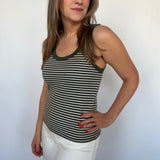 Elin Stripe Rib Tank
