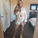 Morning Stripe Short