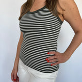 Elin Stripe Rib Tank