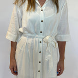 Brise Linen Midi Dress