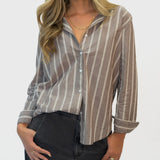 Seaport Striped Poplin Shirt
