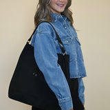 Steve Madden Rafi Denim Shirt Jacket — tailored structure creates a chic, contemporary wardrobe essential.
