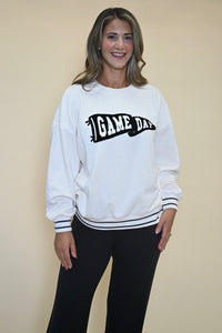 Oversized Game Day Sweatshirt