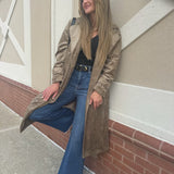 Dorian Suede Trench