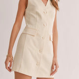 Serene Cutout Blazer Dress