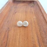 Sophie Studs - Breezy White // Earrings, Spring, Summer