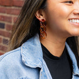 Brooklyn Earrings - Amber