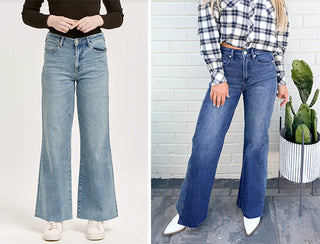 Trending denim jean styles