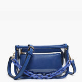 Jessica Stadium Clear Crossbody Bag – Chain Strap