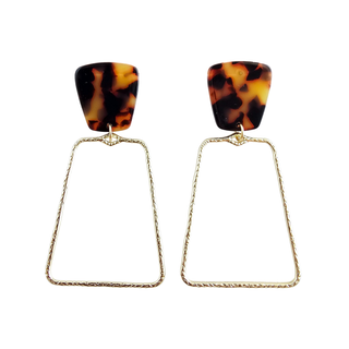 Ariana Earrings - Tortoise // Christmas, Jewelry, Gifts