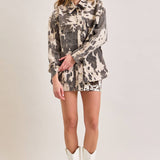 Cow Print Oversized Shacket