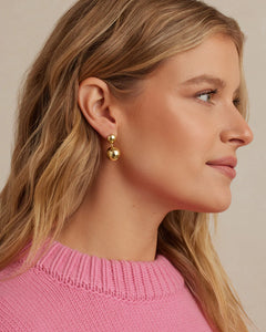Newport Drop Earrings - Gold