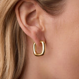 Charlie Hoops - Gold