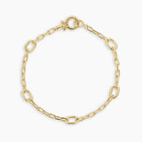Parker Charm Link Bracelet - Gold
