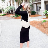 Rachel Raffia Westlyn Bum Bag: Cream