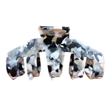 Catherine Hair Claw - Ivory & Slate // Clip