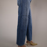 Shear Boutique bowed leg jeans spring 2026 high rise cropped denim modern relaxed fit jeans