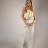 Shear Boutique spring 2026 strapless bubble top citron stripe airy romantic summer top vacation outfit