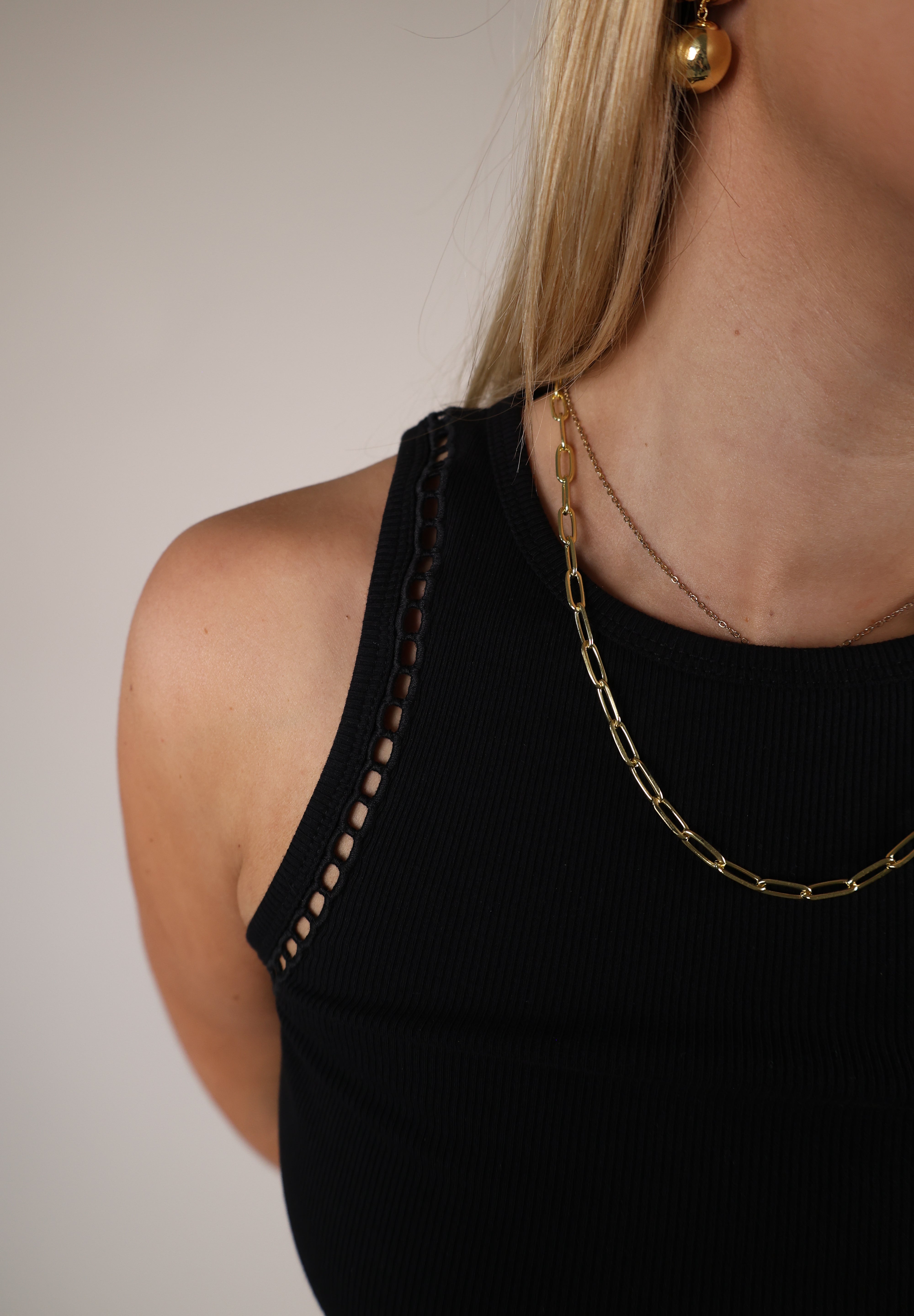 Boa rib tank black Shear Boutique spring 2026 fitted ribbed tank top women’s essential wardrobe staple