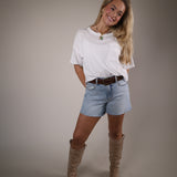 Shear Boutique Spring 2026 pocket tee women’s relaxed fit t shirt lightweight everyday basic top