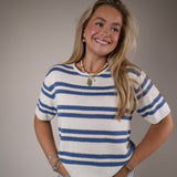 Prado Stripe Sweater Tee