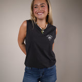 Shear Boutique Spring 2026 graphic muscle tank women’s relaxed sleeveless tee casual everyday outfit