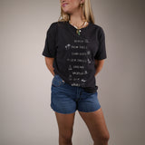 Women’s graphic boyfriend tee Shear Boutique spring collection 2026 oversized t shirt laid back style