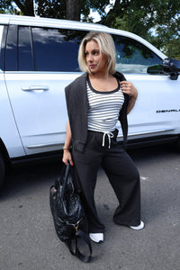 Rowe Striped Scoop Tank