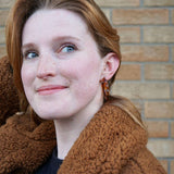 Scarlett Hoops - Amber