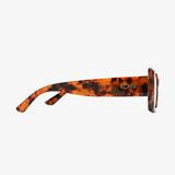 BREEZE AMBER Polarized Rectangle Square Fashion Sunglasses