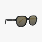LUNA BRONZE Polarized Square Designer Fashion Sunglasses