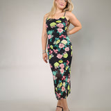 Shear Boutique Spring 2026 black ditsy floral dress women’s mini dress lightweight casual outfit