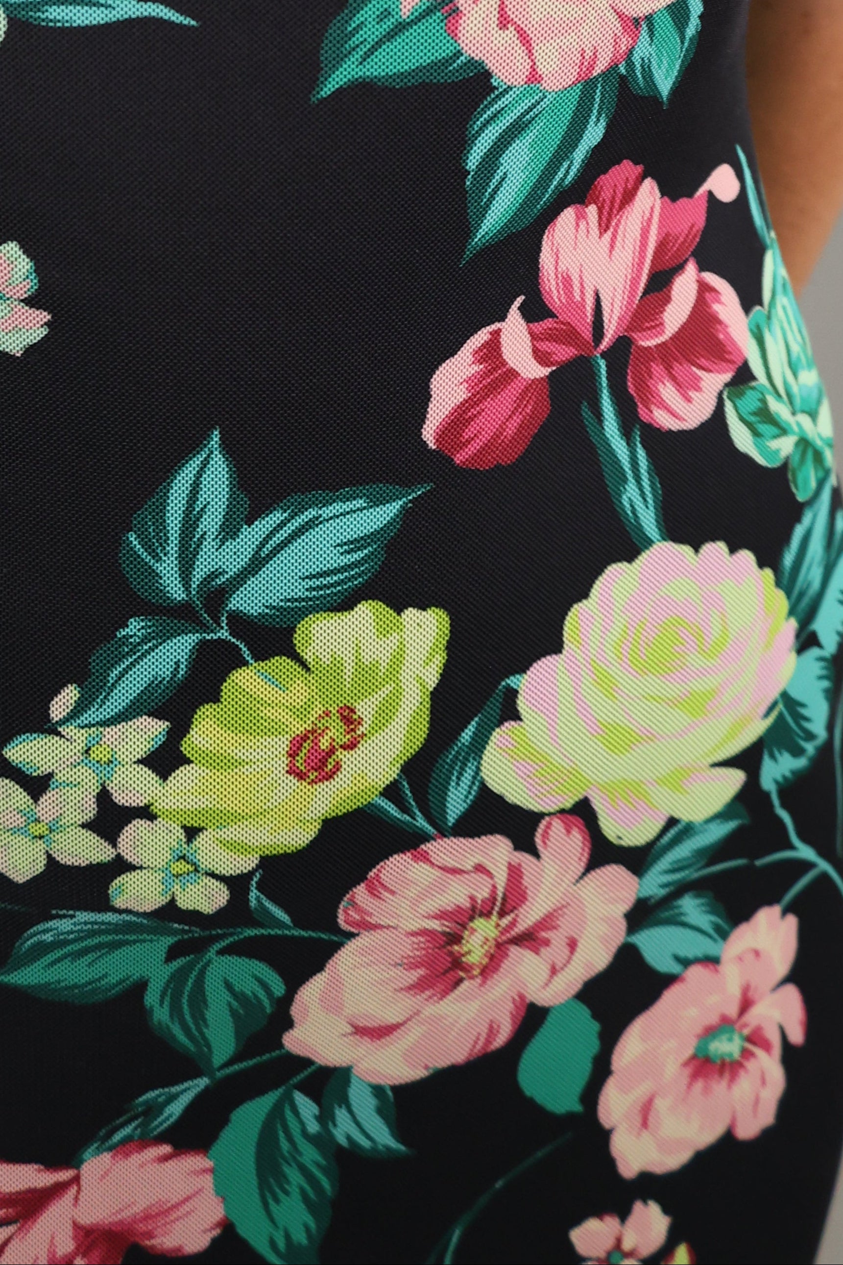 Black floral mini dress Shear Boutique spring 2026 lightweight flowy dress easy outfit