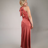 Dusty mauve midi dress Shear Boutique spring 2026 soft flowy dress elevated casual outfit