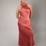 Women’s dusty mauve dress Shear Boutique spring collection 2026 feminine flattering silhouette