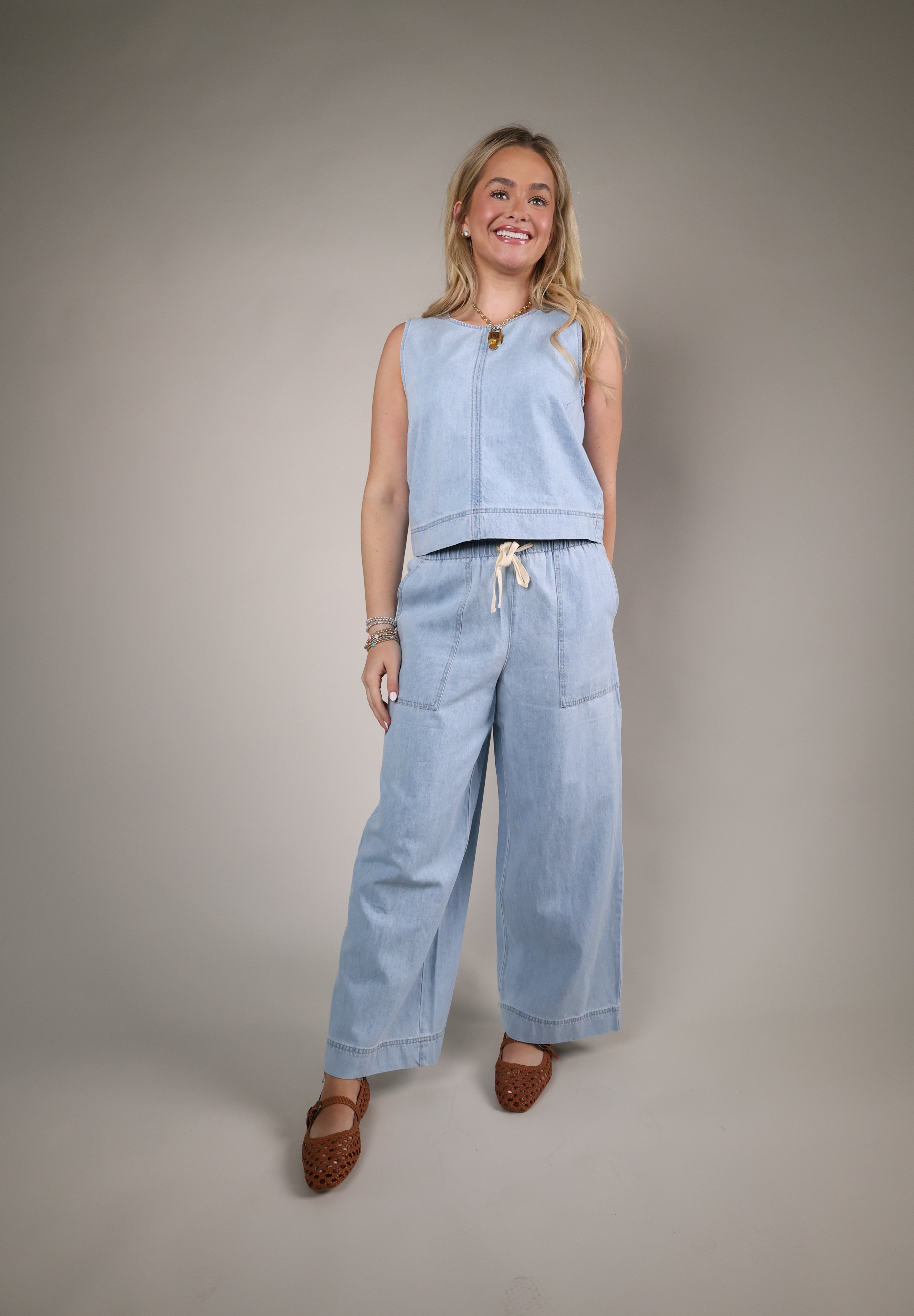 soft lightweight denim pants women straight leg summer jeans