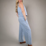 relaxed fit straight leg denim pants utility style women jeans