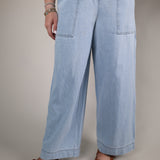 women’s high waisted denim utility pants casual everyday style