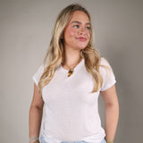women’s casual t shirt breathable cotton summer outfit