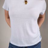 relaxed fit summer tee women lightweight cotton everyday top