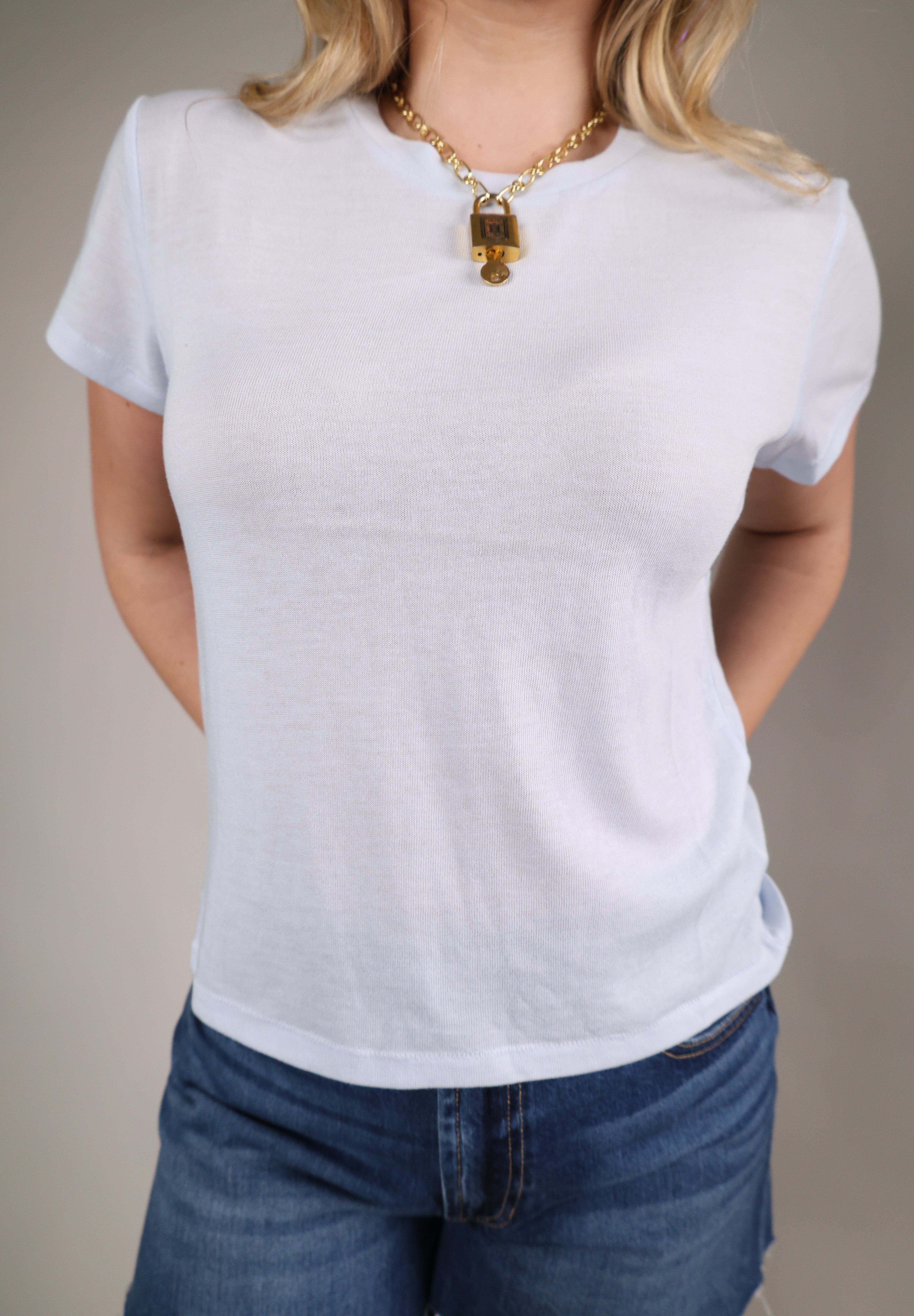 relaxed fit summer tee women lightweight cotton everyday top