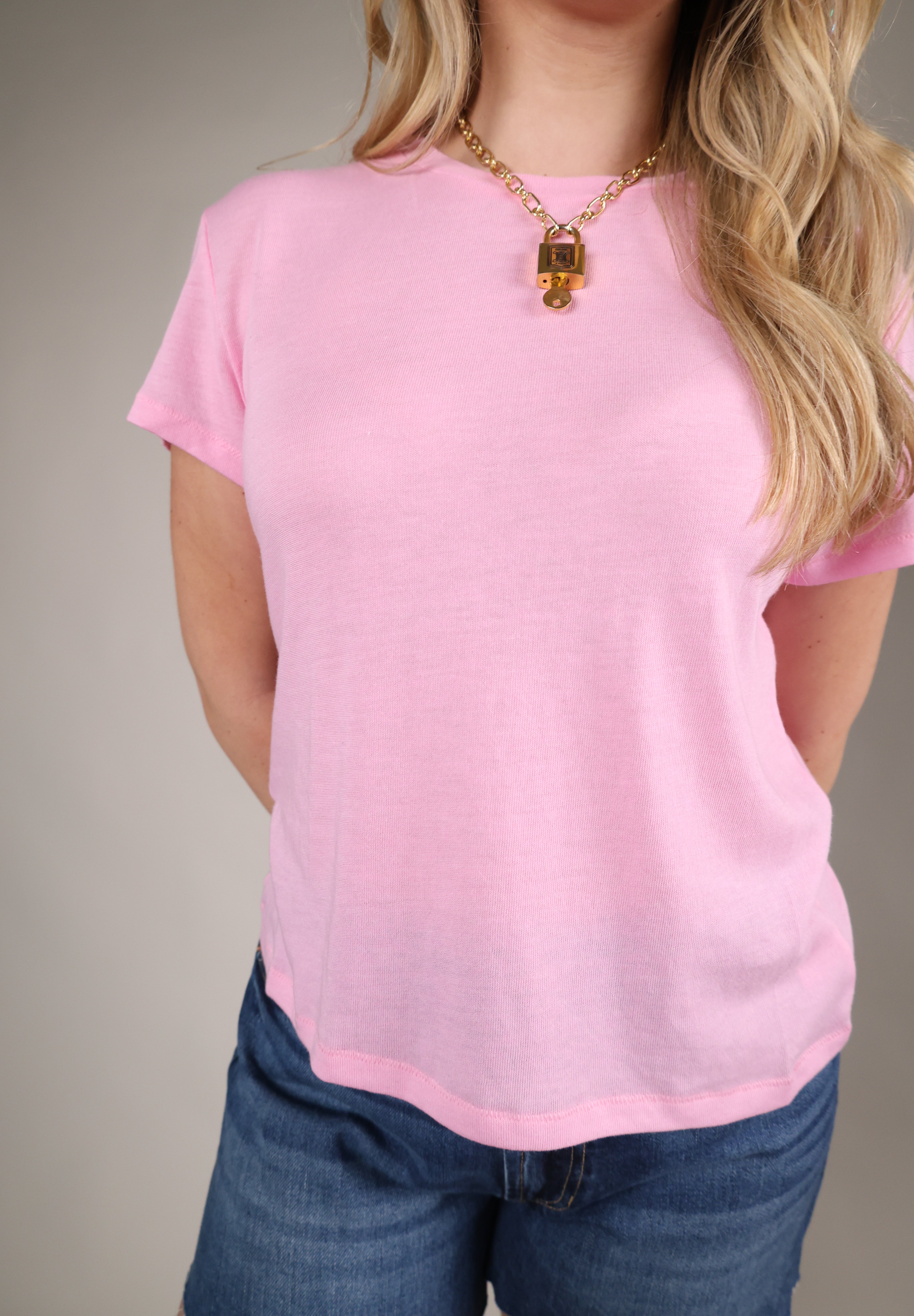 soft washed cotton t shirt women relaxed fit basic summer tee