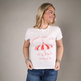 relaxed fit summer graphic tee cotton casual everyday outfit women