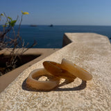 Beige Acrylic Bangle