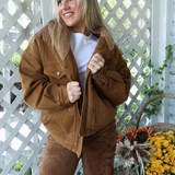Winslow denim trucker jacket for women with western-inspired details