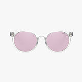 HERON CLEAR BLUSH - POLARIZED - WHOLESALE: Clear / Gloss / Blush Mirror